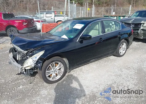 2012 Infiniti G37 Journey from USA, damaged, VIN JN1CV6AP1CM629070